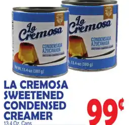 Bravo Supermarkets LA CREMOSA SWEETENED CONDENSED CREAMER offer