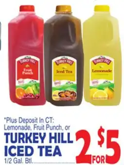 Bravo Supermarkets TURKEY HILL ICED TEA offer