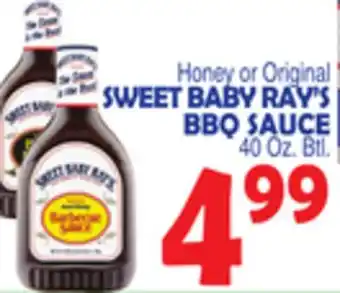 Bravo Supermarkets SWEET BABY RAY'S BBQ SAUCE offer