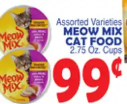 Bravo Supermarkets MEOW MIX CAT FOOD offer
