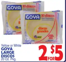 Bravo Supermarkets GOYA LARGE DISCOS offer
