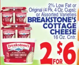 Bravo Supermarkets BREAKSTONE'S COTTAGE CHEESE offer