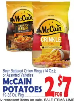 Bravo Supermarkets McCAIN POTATOES 19-32 Oz. Pkg offer