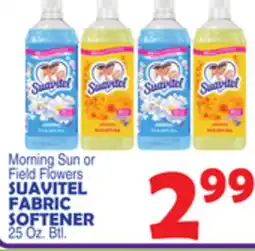 Bravo Supermarkets SUAVITEL FABRIC SOFTENER offer