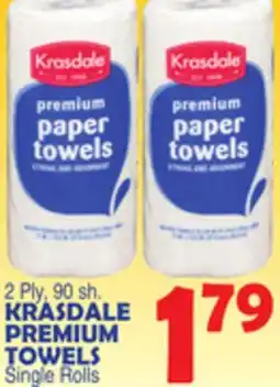 Bravo Supermarkets KRASDALE PREMIUM TOWELS offer