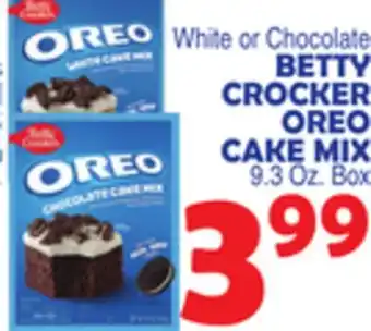 Bravo Supermarkets BETTY CROCKER OREO CAKE MIX offer