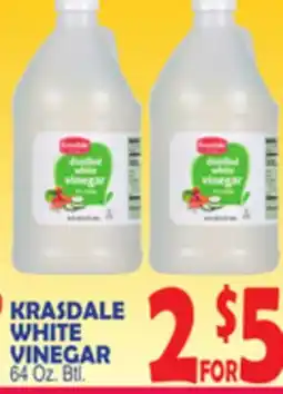 Bravo Supermarkets KRASDALE WHITE VINEGAR offer