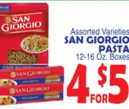 Bravo Supermarkets SAN GIORGIO PASTA offer