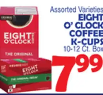Bravo Supermarkets EIGHT O'CLOCK COFFEE K-CUPS offer