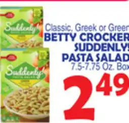 Bravo Supermarkets BETTY CROCKER SUDDENLY! PASTA SALAD offer