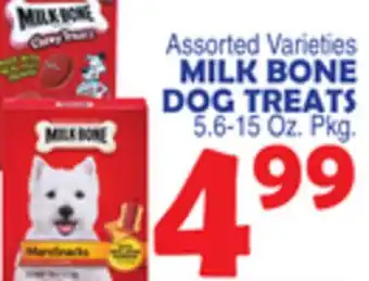 Bravo Supermarkets MILK BONE DOG TREATS offer