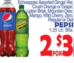 Bravo Supermarkets PEPSI offer