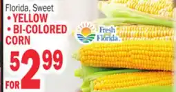 Bravo Supermarkets YELLOW, BI-COLORED CORN offer