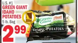 Bravo Supermarkets GREEN GIANT IDAHO POTATOES offer