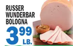 Bravo Supermarkets RUSSER WUNDERBAR BOLOGNA offer