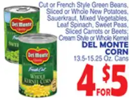 Bravo Supermarkets DEL MONTE CORN offer