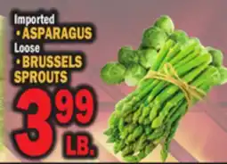 Bravo Supermarkets ASPARAGUS, BRUSSELS SPROUTS offer