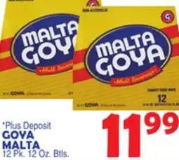 Bravo Supermarkets GOYA MALTA offer