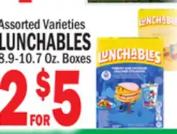 Bravo Supermarkets LUNCHABLES offer