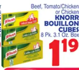 Bravo Supermarkets KNORR BOUILLON CUBES offer