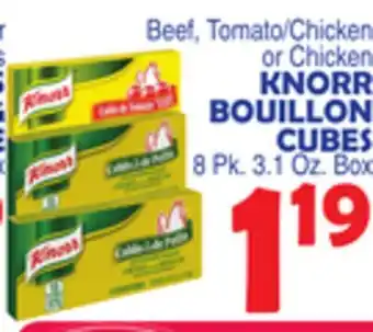 Bravo Supermarkets KNORR BOUILLON CUBES offer