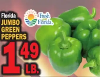 Bravo Supermarkets JUMBO GREEN PEPPERS offer