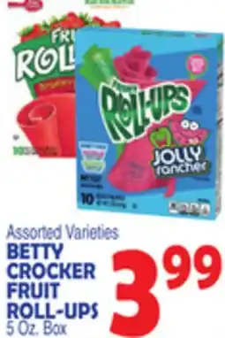 Bravo Supermarkets BETTY CROCKER FRUIT ROLL-UPS offer