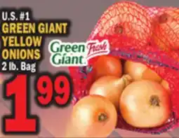 Bravo Supermarkets GREEN GIANT YELLOW ONIONS offer