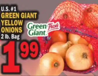 Bravo Supermarkets GREEN GIANT YELLOW ONIONS offer