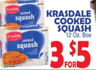 Bravo Supermarkets KRASDALE COOKED SQUASH offer