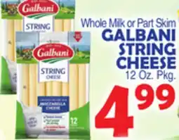 Bravo Supermarkets GALBANI STRING CHEESE offer