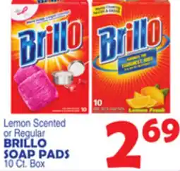 Bravo Supermarkets BRILLO SOAP PADS offer