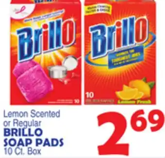 Bravo Supermarkets BRILLO SOAP PADS offer