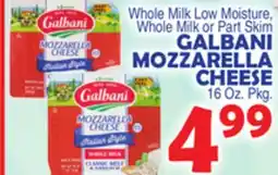 Bravo Supermarkets GALBANI MOZZARELLA CHEESE offer