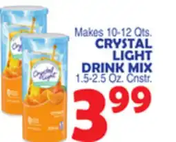 Bravo Supermarkets CRYSTAL LIGHT DRINK MIX offer
