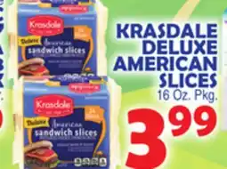 Bravo Supermarkets KRASDALE DELUXE AMERICAN SLICES offer