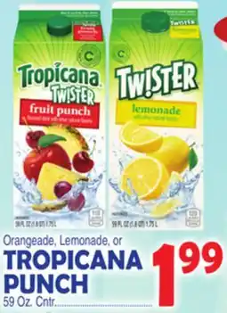 Bravo Supermarkets TROPICANA PUNCH offer