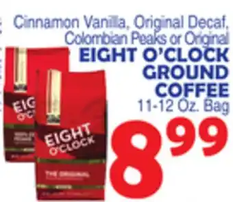 Bravo Supermarkets EIGHT O'CLOCK GROUND COFFEE offer