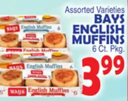 Bravo Supermarkets BAYS ENGLISH MUFFINS offer