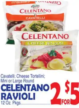 Bravo Supermarkets CELENTANO RAVIOLI offer