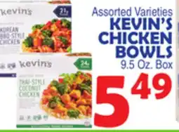 Bravo Supermarkets KEVIN'S CHICKEN BOWLS offer
