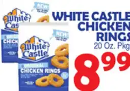 Bravo Supermarkets WHITE CASTLE CHICKEN RINGS offer