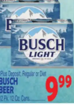 Bravo Supermarkets BUSCH BEER offer
