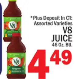 C Town V8 JUICE offer