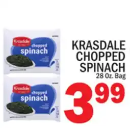 C Town KRASDALE CHOPPED SPINACH offer