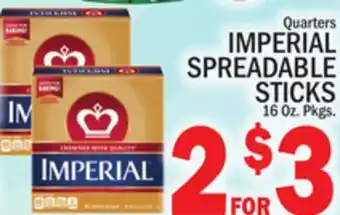 C Town IMPERIAL SPREADABLE STICKS offer