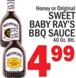 C Town SWEET BABY RAY'S BBQ SAUCE offer