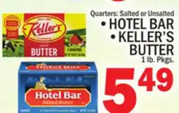 C Town HOTEL BAR OR KELLER'S BUTTER offer