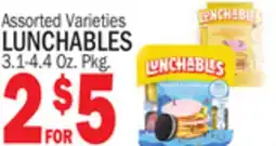 C Town LUNCHABLES offer