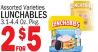 C Town LUNCHABLES offer